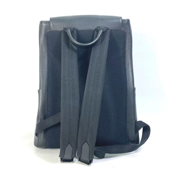 Authenticity Guarantee Dior 1ADBA143SSE Saddle backpack Bag Backpack Leather Bl - Picture 2 of 16